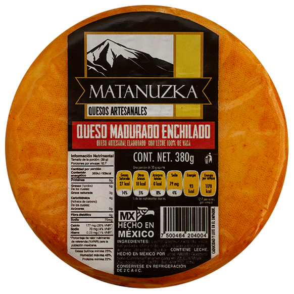 QUESO MADURADO ENCHILADO